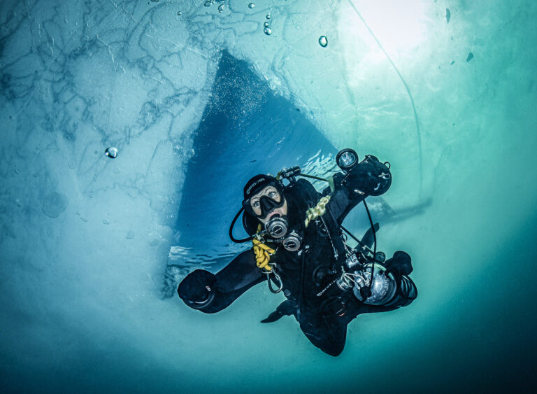 Kurs nurkowania podlodowego Ice Diving ze Szkołą Nurkowania Scuba Elite