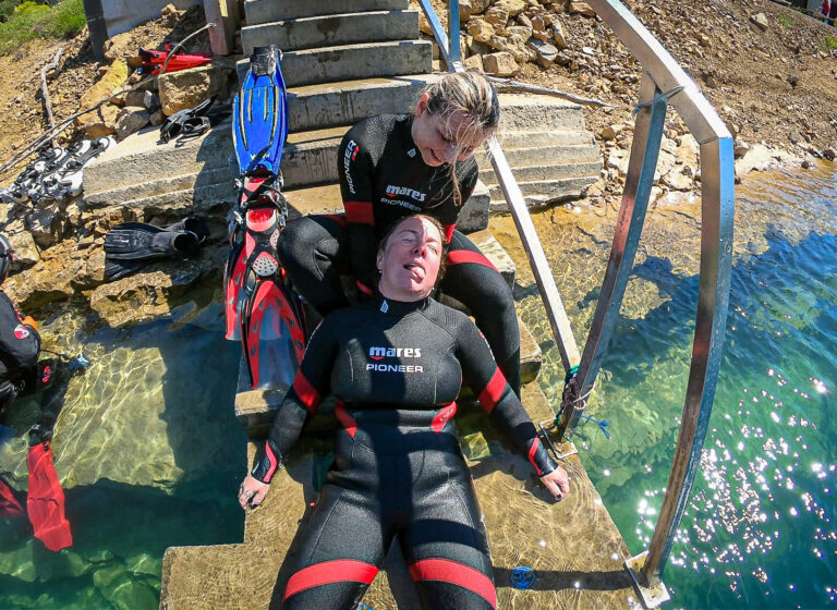 Kurs ratownictwa nurkowego Diver Stress & Rescue ze Szkołą Nurkowania Scuba Elite.