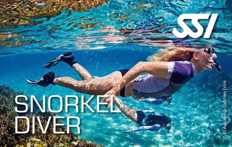 Kurs SSI Snorkel Diver. Nurkowanie z Fakją. Centrum Nurkowe Scuba Elite. Kraków.